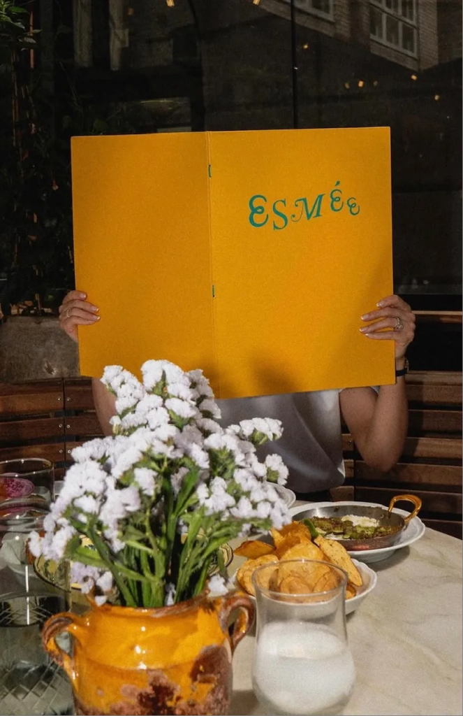 Esma Menu Menu » Esmée